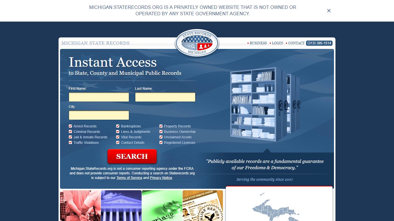 Shiawassee County Arrest, Court, and Public Records